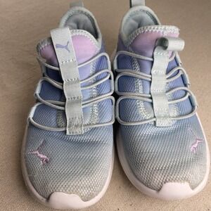 PUMA Softride One4all Aurora Slip On Youth Girls Size 12.5 Sneakers Casual Shoes